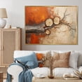 thumbnail image 1 of Designart Tree Redwood framed wall art decor, Tree Redwood framed wall Art, Abstract Redwood Tree composition , Multi-Color Large Traditional Gold framed wall art, 44x34 inches Gold Frame, 1 of 5