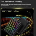 thumbnail image 3 of Teclado Mecánico HE30 de una Mano, 29 Teclas, Interruptor Magnético, Velocidad Inteligente, Disparador Rápido, Teclado para Juegos de Deportes Electrónicos, para Gamers B, 3 of 5