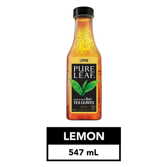 Pure Leaf Lemon Real Brewed Tea, 547 mL Bottle, 547mL