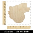 thumbnail image 2 of Go Away the Cat is Ignoring You Wood Shape Unfinished Piece Cutout Craft DIY Projects - 6.25 Inch Size - 1/4 Inch Thick, 2 of 7