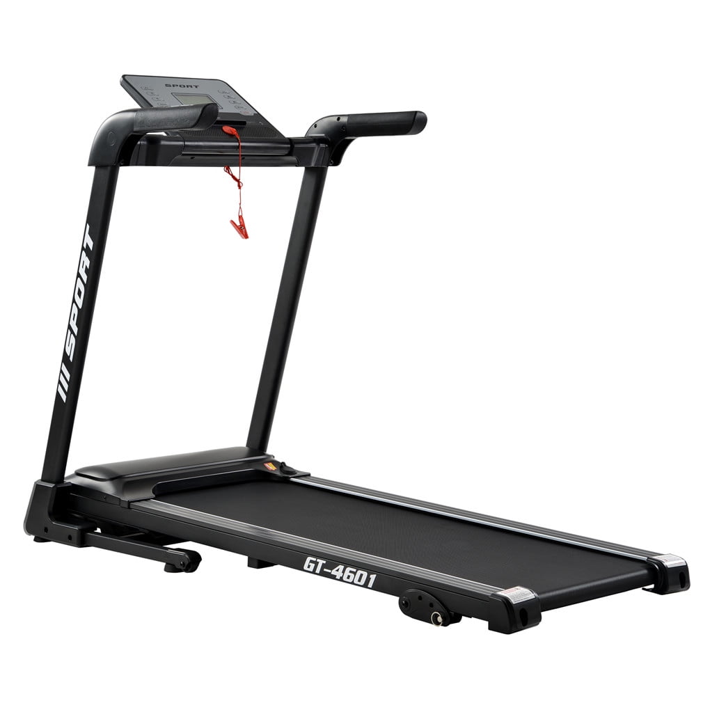 LCD Electric Folding Treadmill Running  Machine Workout Exercise Fitness Home UK 