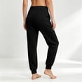 thumbnail image 5 of VV AVEORS Joggers For Women High Waisted Drawstring Sweatpants Trendy Joggers With Pockets Workout Athletic Sweat Pants 2026 Black XL, 5 of 7