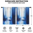 thumbnail image 2 of Blackout Kids Curtains,Blue and Grey Abstract Art Artwork Childrens Insulated Curtains Set Of 2,Bedroom Essentials,Toddler Room Decor 42x54in(106x137cm), 2 of 4