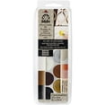 thumbnail image 2 of FolkArt Stencil Painting Cream Set Naturals 6 Asst Colors, 2 of 2