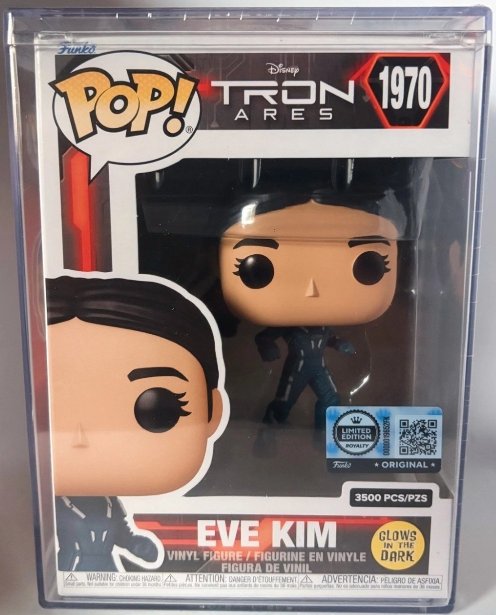 Funko Pop! Tron Ares Eve Kim #1970 Funko Glow Limited Edition 3500 PCS