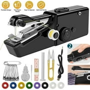 TASHHAR Sewing Machine Electric Handheld Stitch Mini Portable Cordless for Clothes, Fabrics, DIY Household Travel