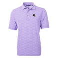 thumbnail image 2 of Men's Cutter & Buck  Purple Baltimore Ravens Helmet Virtue Eco Pique Botanical Print Recycled Polo, 2 of 3
