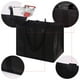 thumbnail image 4 of Bolsas de supermercado reutilizables DIOMMELL extra grandes 10 negras, 4 of 7