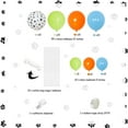 thumbnail image 3 of Puppy Dog Theme Birthday Party Decorations for Kid, Let's Pawty Birthday Decorations Balloon Garland Arch Kit Orange,Blue and Green for Girls Boys Dogs Birthday, 3 of 3