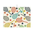 thumbnail image 1 of Balery Racket and Tennis Ball Alfombrilla de Secado para Cocina, 18x24 Pulgadas, Súper Absorbente para Platos y Encimeras, 1 of 7