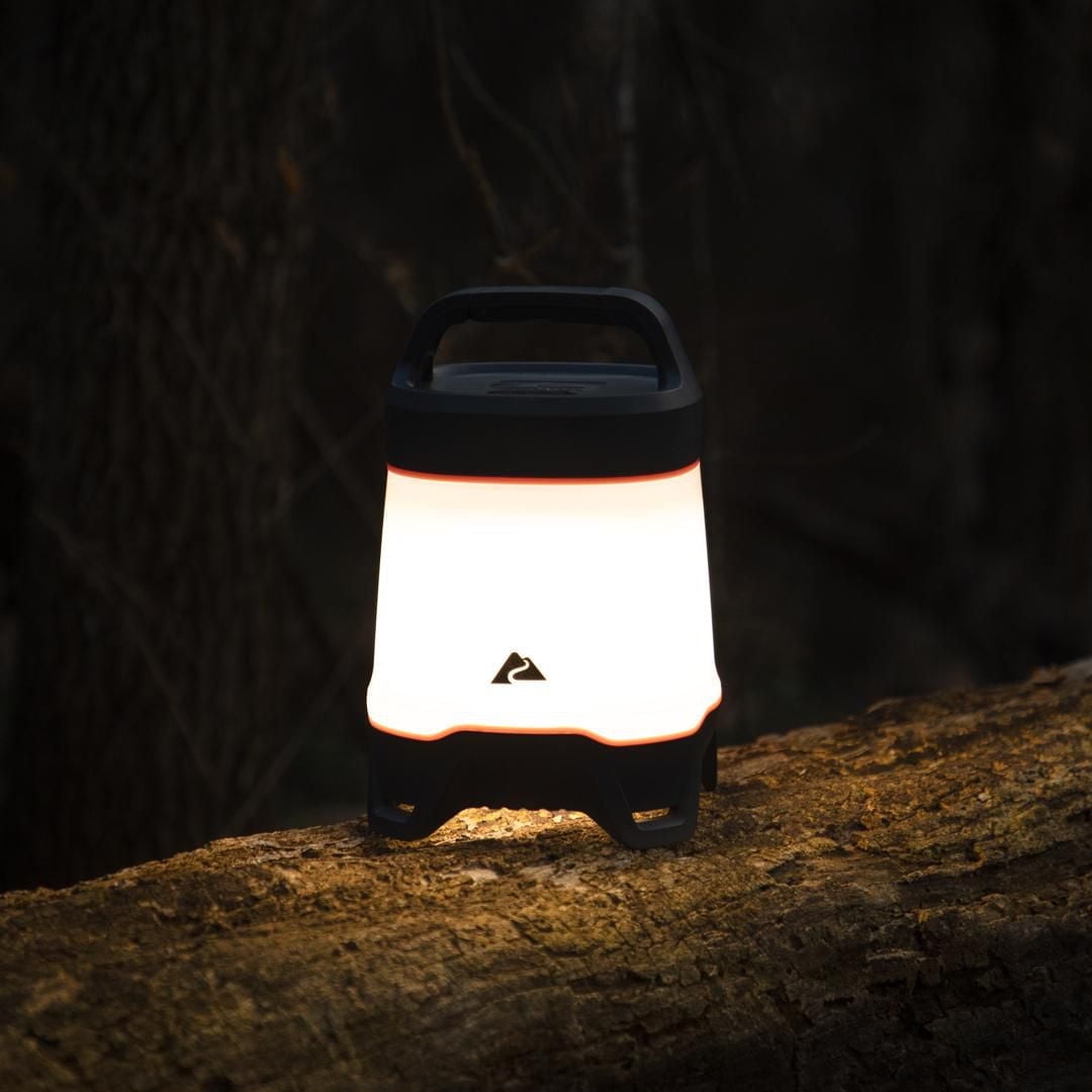 Ozark Trail 1000 Lumen Lantern - LED Camping Light, 275-Hour Runtime, Orange & Gray, Ozark Trail Lantern