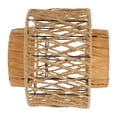 thumbnail image 1 of CHICHUMID Pantalla Para Colgante Boho Con Tejido En Cuerda Paper Khaki, 1 of 6