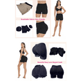 thumbnail image 4 of BIMEI 2PS Lace Women Hips and Butt Lifter 2 Removable Butt Pads Enhancer Panties Butt Lifting Shapewear Seamless Padded Underwear Tummy Control Shorts,Black,2XL, 4 of 7
