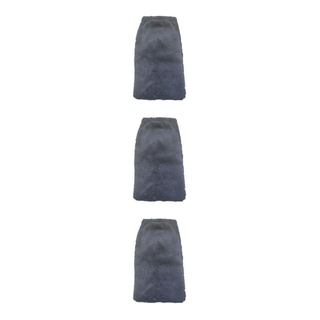 Justharion Plush Over Knee Socks Stay Warm In Style Cold Weather Skin Friendly Winter Plush Over Knee Socks dark blue 3Set