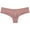 Seashell Pink, variant on Botmois Man Solid Spandex Skin Mini Brazilian Bikini Briefs Underwear Enhanceing Bulge Pouch Jockstrap Cheeky Panties Brown XL