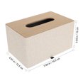thumbnail image 2 of OULII Facial Tissue Holder Box Tissue Storage Concise Design 1Pack, 2 of 8
