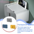 thumbnail image 3 of Xingzhi Home Office Hotel Smart Sensing Punch-free Toilet Paper Dispenser Rechargeable Napkin Storage Box Rack Bathroom Accessory Blue, 3 of 9