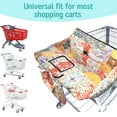 thumbnail image 5 of Shopping Cart Cover for Baby,2-in-1 High Chair Cover with Portable Cloth Bag,Cart Seat Pad for Babies Grocery Cushion Cover Restaurant,Suitable for All Supermarkets, 5 of 6