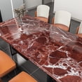 thumbnail image 6 of Marble Wallpaper for Countertops 400"x15.8" Ababoorty Waterproof Faux Dark Cherry Red Granite Contact Paper Covers Counter Top Self Adhesive Vinyl Wall Paper for Decor Bathroom Counters Vanity Desk, 6 of 8