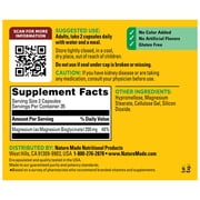 Nature Made Magnesium Glycinate 200 mg per serving Capsules, Dietary Supplement, 70 Count