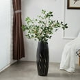 thumbnail image 3 of CreativeArrowy Ficus Leaf Long Branch Banyan Leaves Simulation Plants Home Decoration 1pcs Artificial Eucalytus Green Branches, 3 of 10