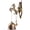 horse, variant on Jiibva Vintage Home Decorative Bell, Dinner Bell, Shopkeepers Bell Office Store Door Knocker Strong Adhesive Magnetic for Garden Porch