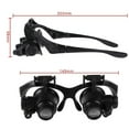 thumbnail image 3 of Interchangeable Lens Magnifier with Adjustable LED Light, Comfortable Design for Hobbyists and Professionals, Single Eye Observation, Detachable Bracket, Precision Tweezers, 8 Magnifications, 3 of 6
