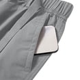 thumbnail image 5 of Men's Cargo Shorts with Built-in Belt, 9" Inseam Quick Dry Outdoor Hiking Short Pants, Summer Casual Lightweight Regular Fit for Fishing Travel, Big & Tall, 5 of 9