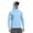 Blue, variant on UTSJKR Men's Thumb Hole UPF 50+ Sun Proof Long Sleeve Hooded Shirt, Quick Dry Athletic Top, Outdoor Sports Beach Daily Anti UV Wear Gray S