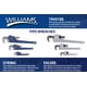 thumbnail image 4 of Llave Williams 13526 de hierro fundido, ajustable, 46 cm, 4 of 5