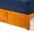 thumbnail image 4 of Atlantic Furniture Nantucket Queen Storage Platform Bed in Caramel, 4 of 10