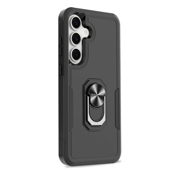 Funda SaharaCase Raider Series con soporte para Galaxy S25 FE, color negro