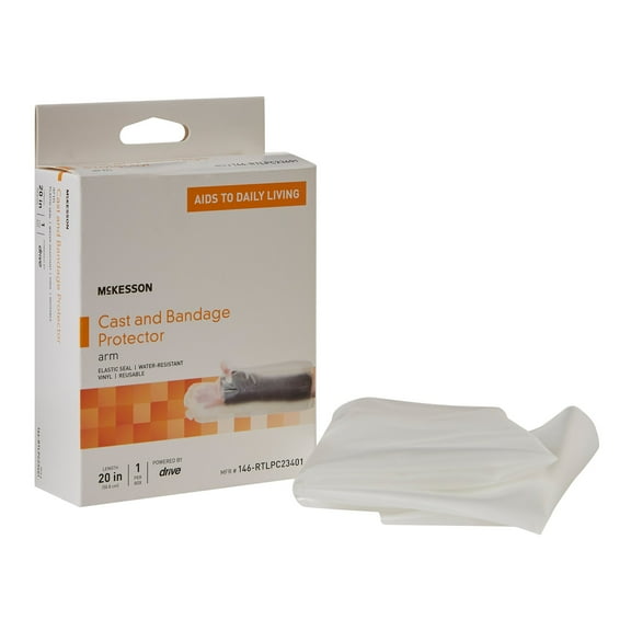 McKesson Arm Cast and Bandage Protector, Polyvinyl - One Size, 20 in, 1 Ct