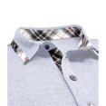 thumbnail image 6 of FYDUU Mens Polo Golf Shirts Men's Shirt Long Sleeve Classic Polo Shirts Casual Button Tee Collared Work Pullover Shirts With Pockets Basic Shirts Fall Tops, 6 of 6