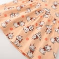 thumbnail image 4 of Popshion Toddler Girls Long Sleeve Dress Baby Casual Dresses Cotton Cat Clothes, Size 2T-7Y, 4 of 7