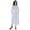 White, variant on Moomaya Womens Gathered Waist Dress Tea Length Dresses Classic Summer Clothing
