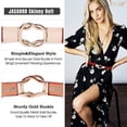 thumbnail image 5 of JASGOOD Women Elastic Skinny Belt for Dresses Stretchy Ladies Belts, 5 of 10