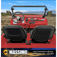 thumbnail image 3 of Massimo GKD350 Gas Go Kart – 300cc 18HP 4-Stroke Automatic, 2-Seater Military Style – Red, 3 of 9