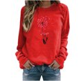 thumbnail image 1 of Ichuanyi liquidación blusa para mujeres nuevas flores impresas camiseta manga larga ICHUANYI WER2023082207716, 1 of 5