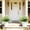 White, variant on 10 Pieces UV Resistant Fade Proof Artificial Lavender Vivid Faux Flower Plant Outdoor Garden Patio Window Box Home Decor Ornament