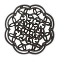 thumbnail image 1 of Decorative Wrought Trivet Set – Heat Hot Pad For Pots Pans Plates And Cups – Elegant Kitchen Tabletop Protector Plate Mat Dining Table Mats round Dining Table for 2 Set Light Place Mats round Table, 1 of 8
