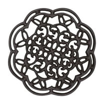 Decorative Wrought Trivet Set – Elegant Kitchen Tabletop Protector for Hot Pots Pans Plates and Cups – Heat Dining Accessory