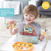 Bumkins Baby Bibs, SuperBib 3-Pack, Baby & Toddler Ages 6-24 Mos (Llama & Cactus)