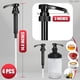 thumbnail image 2 of 4Pcs Black Coffee Syrup Pump 28/400 Dispenser, Coffee Bar Pumps for Coffee Syrup Bottle Pump Dispenser - 750ml Coffee Pump Dispenser Caramel Syrup Pumps Maple Syrup Dispenser (Black), 2 of 5