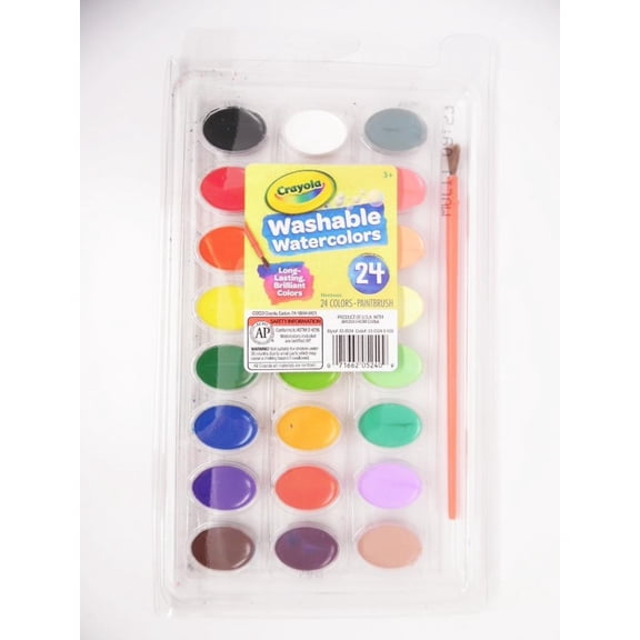 Crayola 24 Count Washable Watercolors
