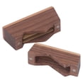 thumbnail image 3 of Caja De Anillo De Compromiso Trapezoidal, Caja De Anillo De Madera Súper Pequeña Mano De Obra Fina Nogal Trapezoidal Con Tapa Para Ceremonia De Boda ANGGREK Trapezoid Engagement Ring Box, 3 of 8