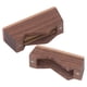 thumbnail image 1 of Caja de anillo de madera mano de obra fina Trapecio trapezoidal Caja de anillo de compromiso Botón magnético Nogal con bolsa de malla para ceremonia de boda ANGGREK Otros, 1 of 8
