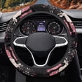 thumbnail image 2 of Uorisanigo American Flag 15 Inch Steering Wheel Cover Deer Print Car Steering Wheel Protector for Women Breathable Car Steering Wheel Cover for Winter Flannel Car Accessories Gift for Holiday, 2 of 8