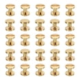 thumbnail image 1 of 25 Juegos de Tornillos Chicago, Tornillo de Poste de Unión Ranurado de Latón M4x4mm para Cinturón de Cuero, 1 of 7