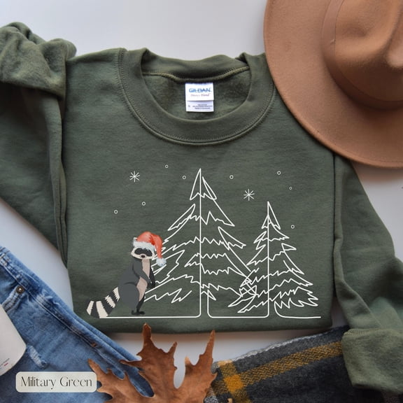 Winter Sweatshirt, Winter Tree Sweatshirt, Sweatshirt, Cute Sweatshirt, Merry Sweatshirt, Tshirt All Size S-5XL